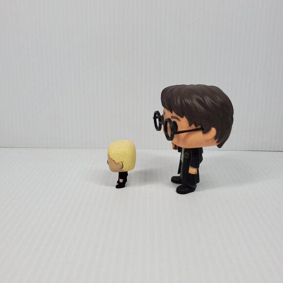 Funko Pop Advent Calendar Pocket Mini Draco Malfoy and Full-Size Harry Potter #1 - Picture 2 of 9